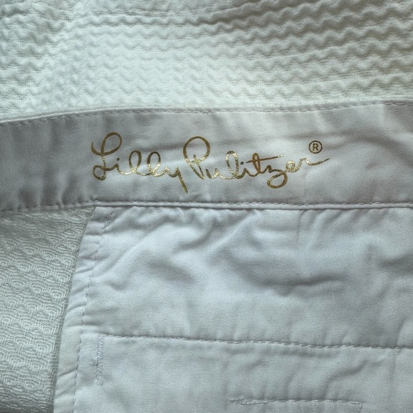 LILLY PULITZER: Buttercup Scalloped White Shorts -Size 4 - Picture 11 of 14